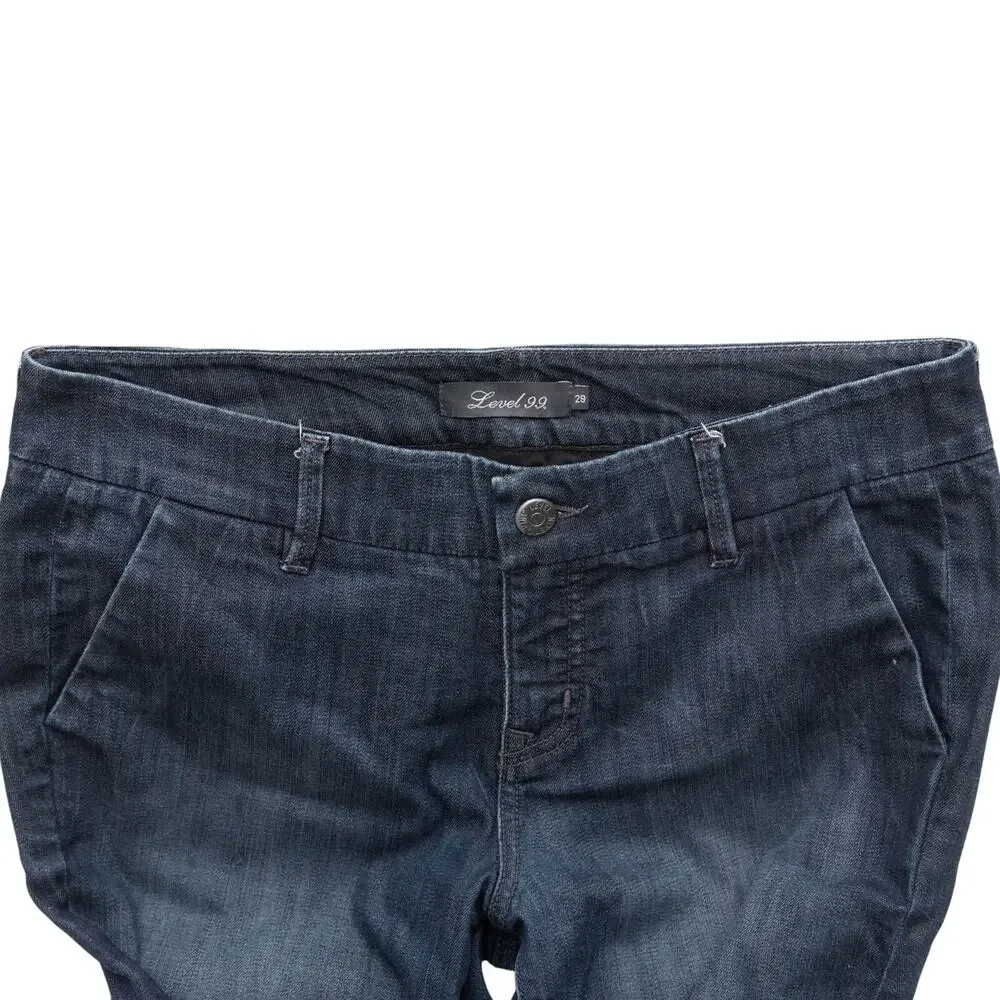 Anthropologie Level 99 Women's Denim Trouser Jeans Pants Size 29